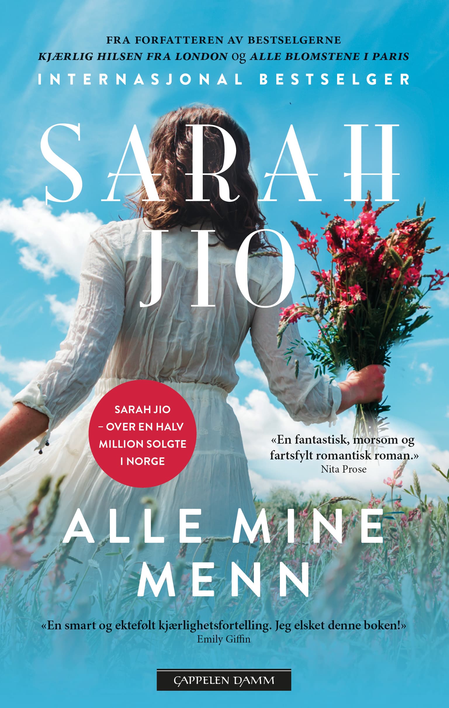 Omslag Alle mine menn av Sarah Jio (Innbundet)