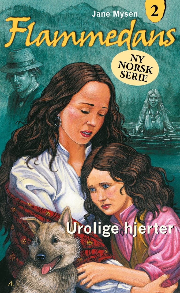 Omslag Urolige hjerter av Jane Mysen (Heftet)