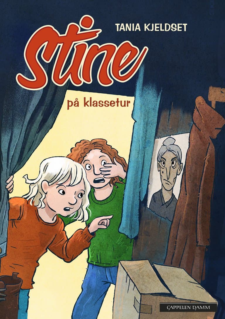 Omslag Stine på klassetur av Tania Kjeldset (Innbundet)