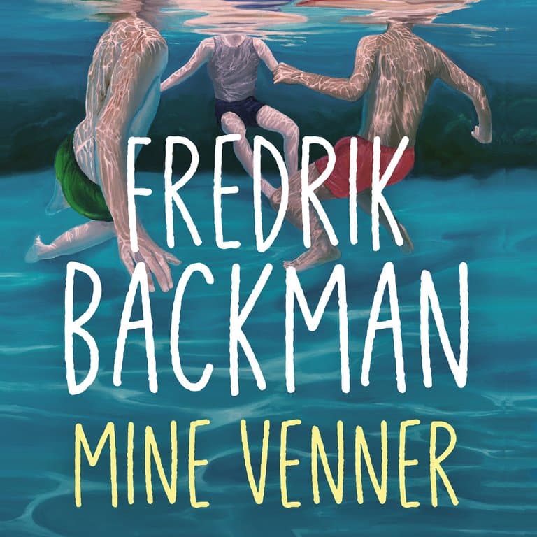 Omslag Mine venner av Fredrik Backman (Lydbok)