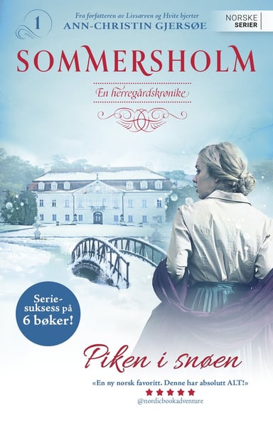 Omslag av "Piken i snøen"