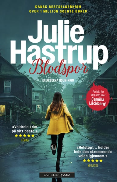 Omslag av "Blodspor"