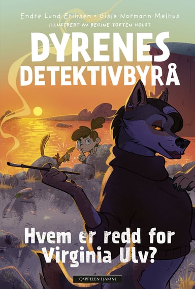 Omslag av "Dyrenes detektivbyrå: Hvem er redd for Virginia Ulv?"