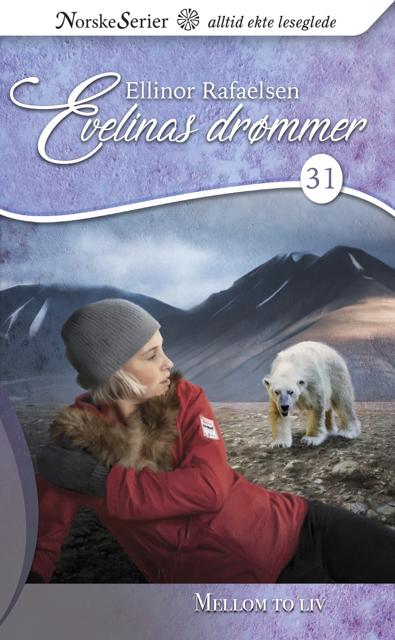 Omslag Mellom to liv av Ellinor Rafaelsen (Ebok)