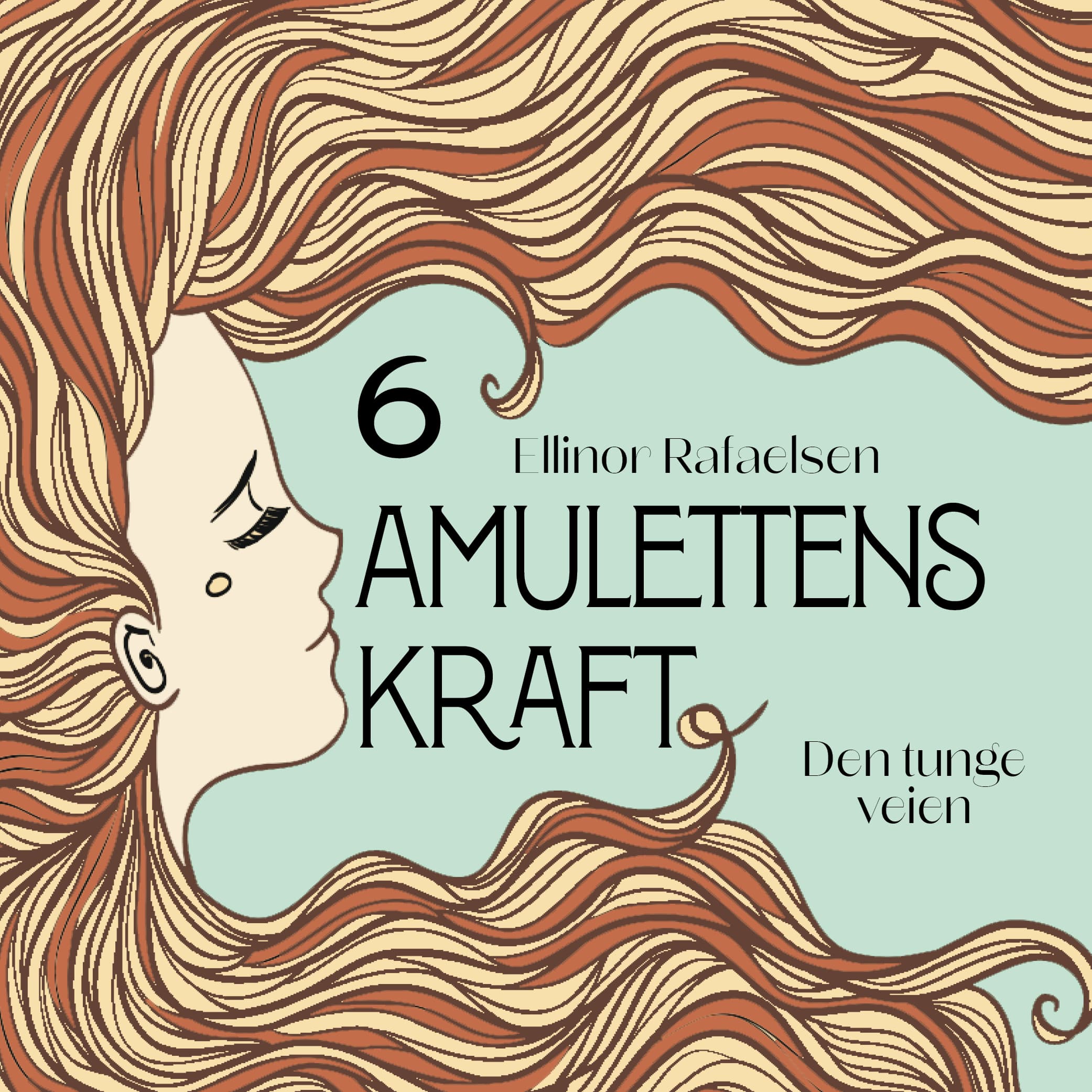 Omslag Den tunge veien av Ellinor Rafaelsen (Lydbok)