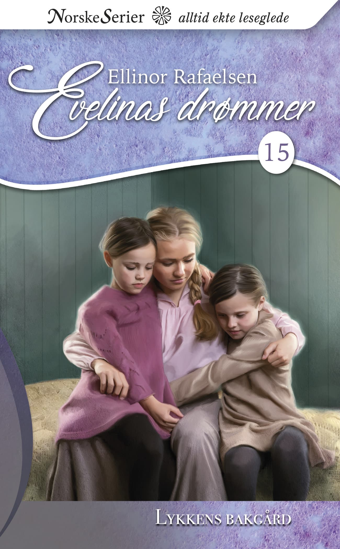 Omslag Lykkens bakgård av Ellinor Rafaelsen (Ebok)