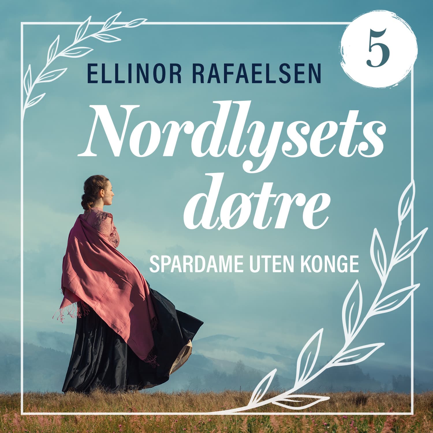 Omslag Spardame uten konge av Ellinor Rafaelsen (Lydbok)