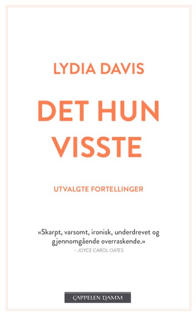 Det hun visste