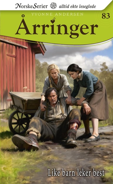 Omslag av "Like barn leker best"