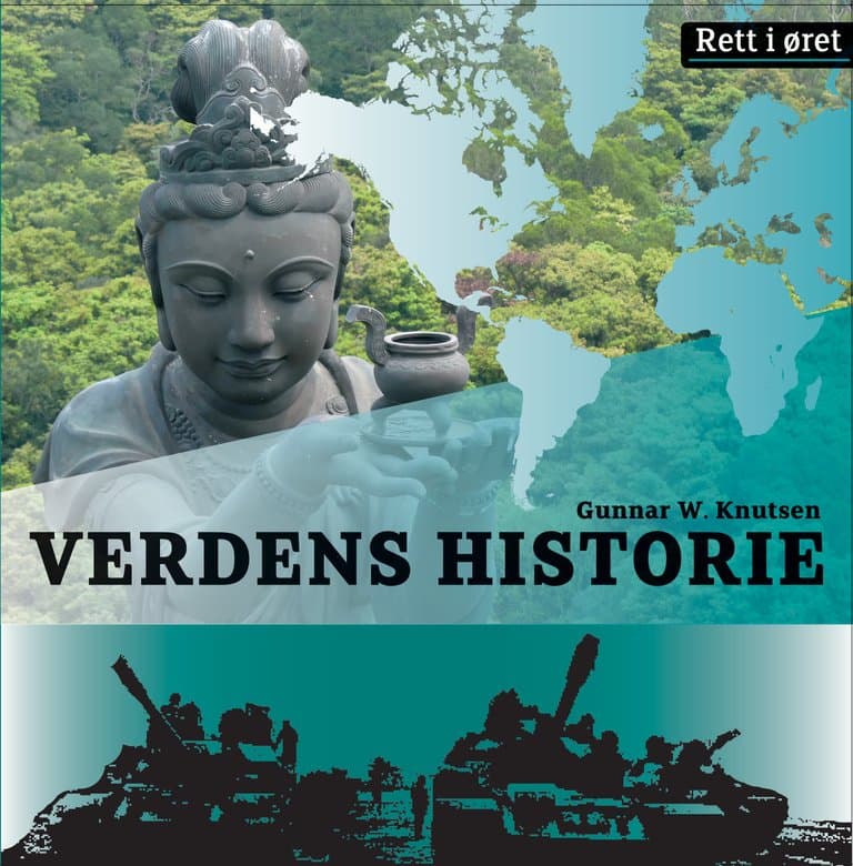 Omslag Verdens historie av Gunnar W. Knutsen (CD)