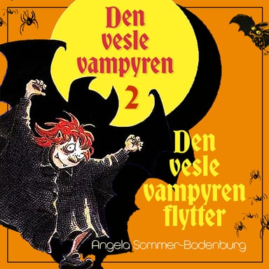 Omslag av "Den vesle vampyren flytter"