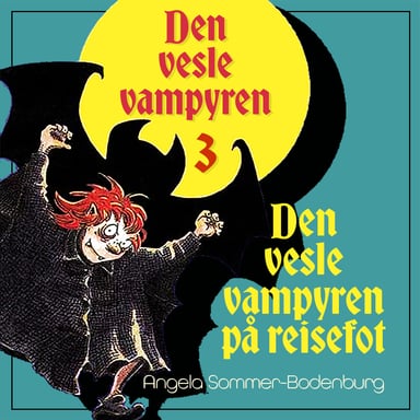 Omslag av "Den vesle vampyren på reisefot"