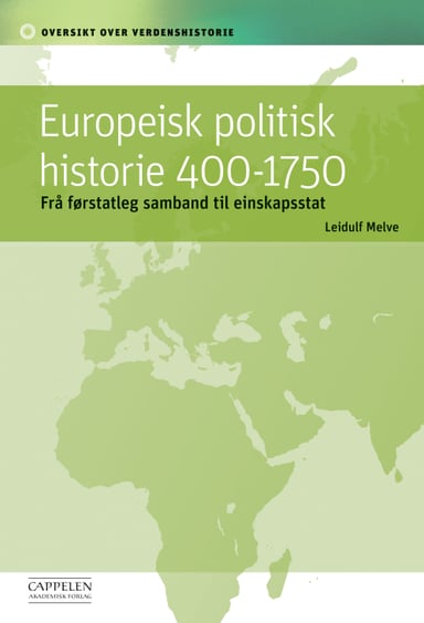 Omslag av "Europeisk politisk historie 400-1750"