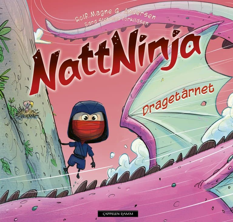 Omslag Nattninja - Dragetårnet av Rolf Magne G. Andersen (Innbundet)
