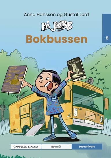 Omslag av "Leseunivers 8: På jobb - Bokbussen"