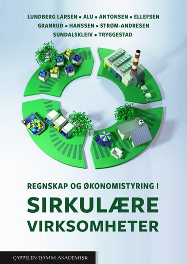 Omslag av "Regnskap og økonomistyring i sirkulære virksomheter"