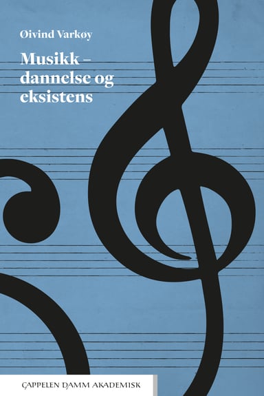 Omslag av "Musikk - dannelse og eksistens"