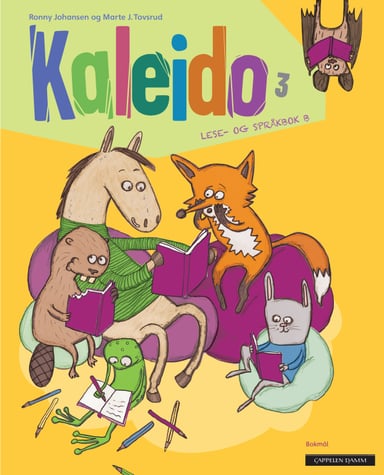 Omslag av "Kaleido 3 Lese- og språkbok B"