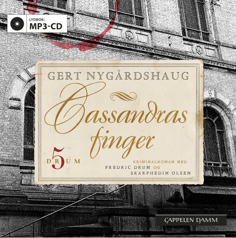 Omslag Cassandras finger av Gert Nygårdshaug (CD)