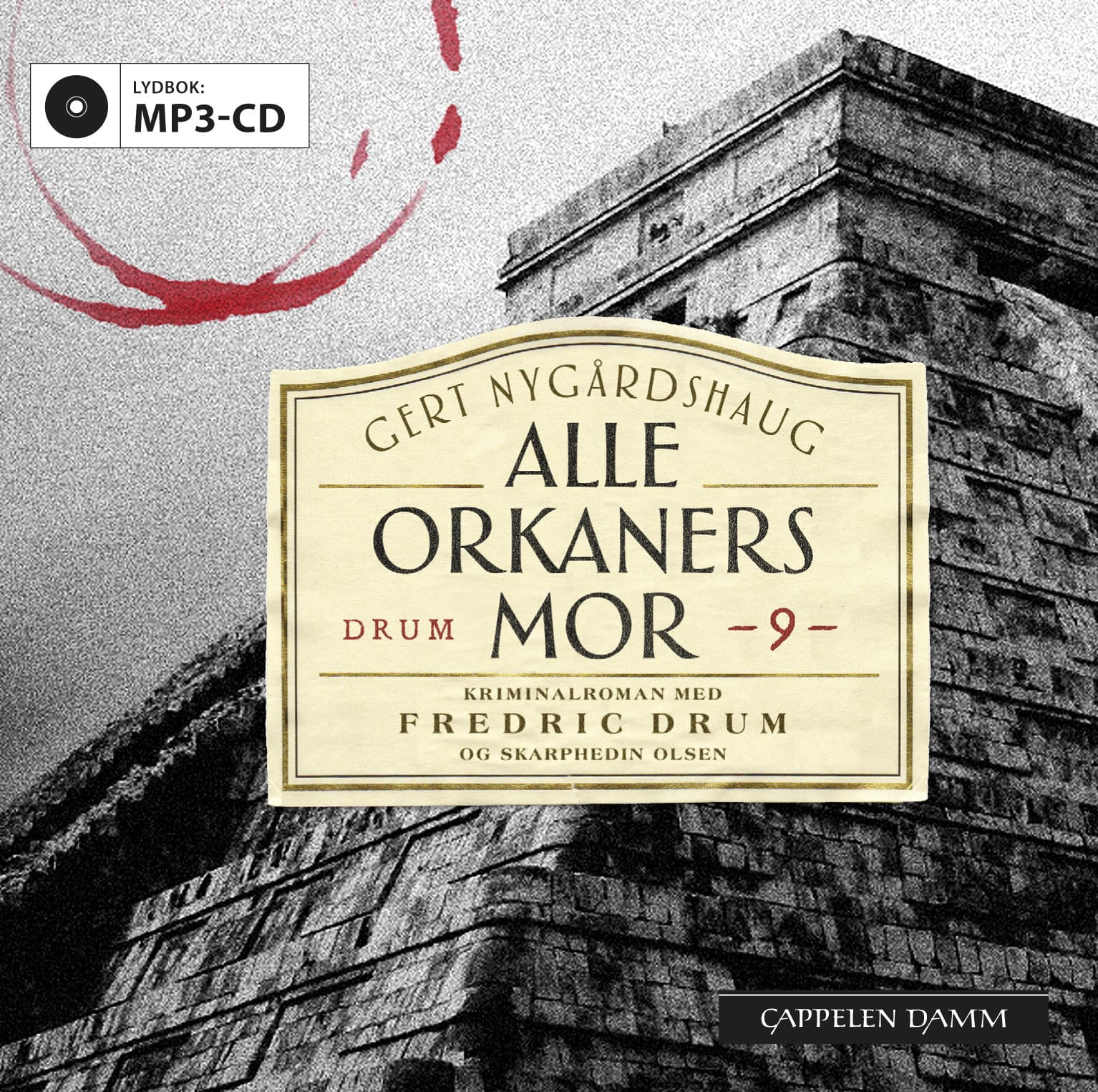 Omslag Alle orkaners mor av Gert Nygårdshaug (CD)
