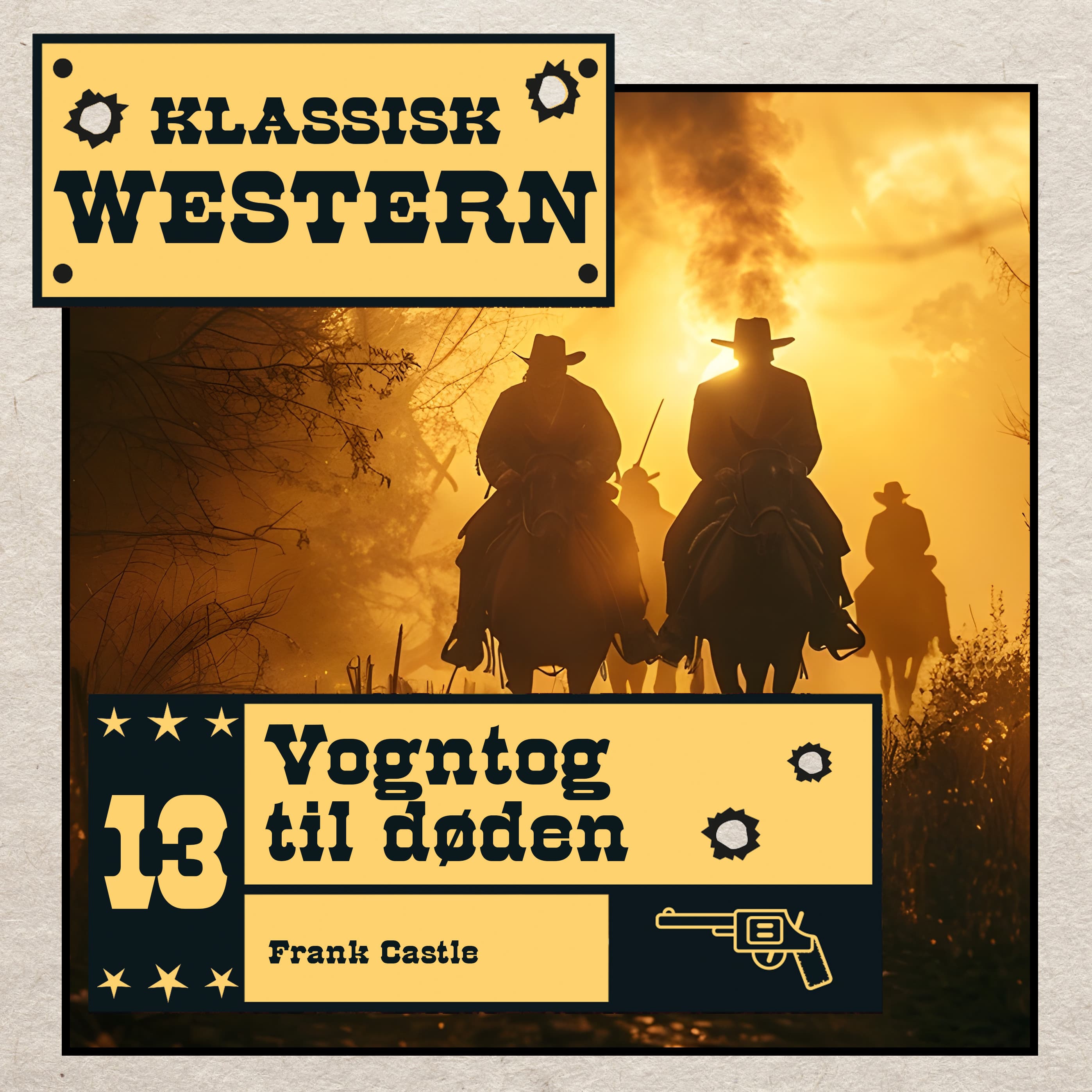 Omslag Vogntog til døden av Frank Castle (Lydbok)