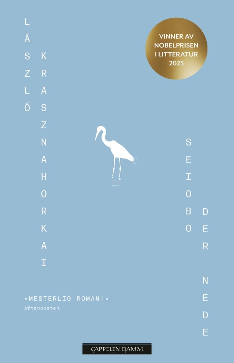 Omslag Seiobo der nede av László Krasznahorkai (Innbundet)