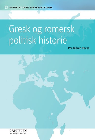 Omslag av "Gresk og romersk politisk historie"