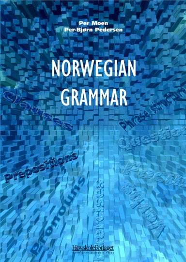 Omslag av "Norwegian grammar"