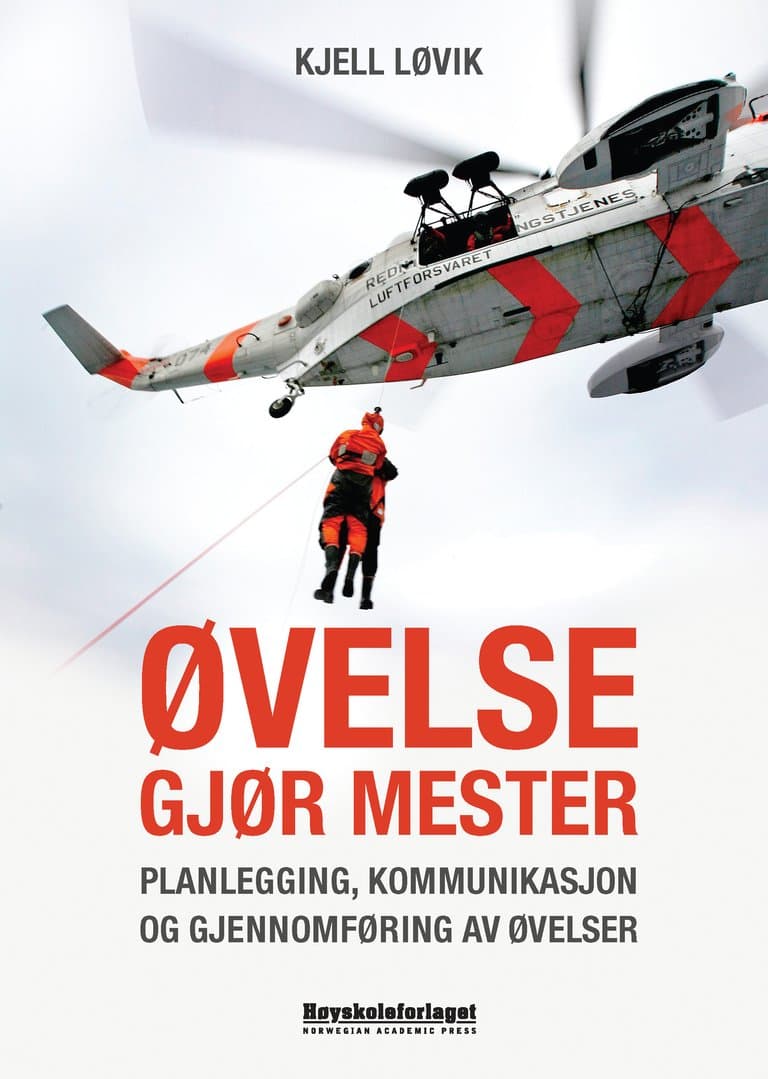 Omslag Øvelse gjør mester av Kjell Løvik (Heftet)