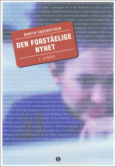 Omslag av "Den forståelige nyhet"