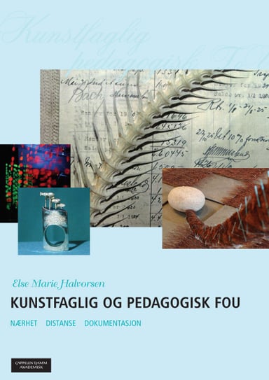 Omslag av "Kunstfaglig og pedagogisk FoU"