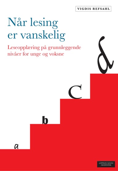 Omslag av "Når lesing er vanskelig"