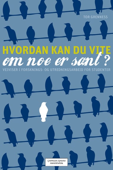 Omslag av "Hvordan kan du vite om noe er sant?"