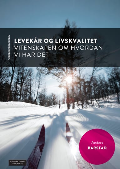Omslag av "Levekår og livskvalitet"
