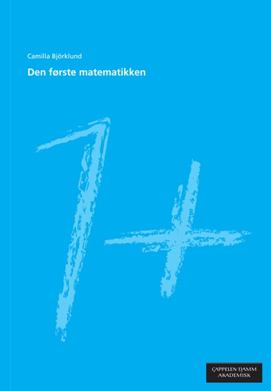 Omslag av "Den første matematikken"