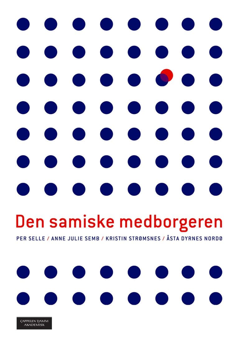Omslag Den samiske medborgeren av Per Selle, Anne Julie Semb, Kristin Strømsnes og Åsta Dyrnes Nordø (Heftet)