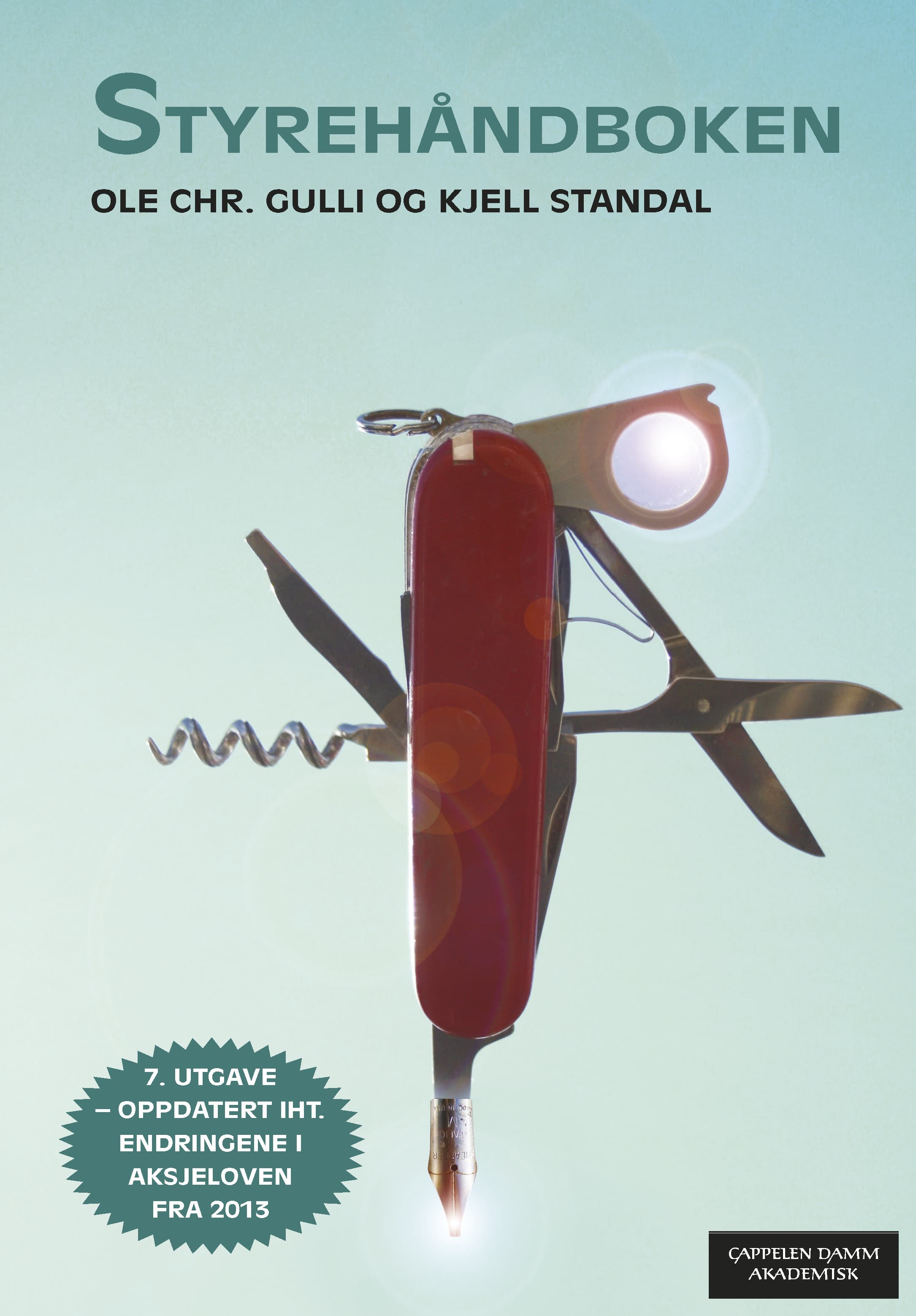 Omslag Styrehåndboken av Ole Chr. Gulli og Kjell Standal (Innbundet)