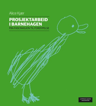 Omslag av "Prosjektarbeid i barnehagen"