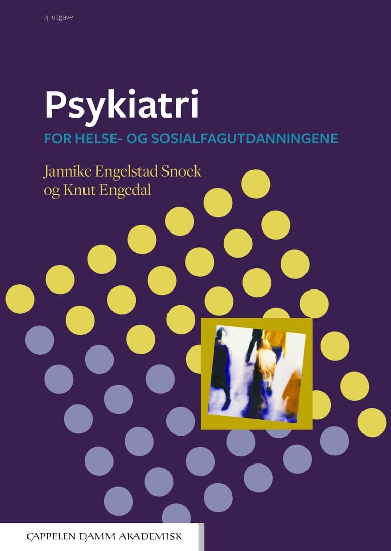 Omslag Psykiatri av Jannike Engelstad Snoek og Knut Engedal (Ebok)