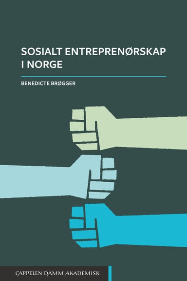 Omslag av "Sosialt entreprenørskap i Norge"