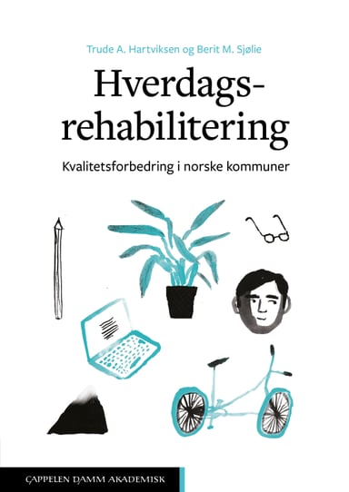 Omslag av "Hverdagsrehabilitering"