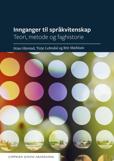 Omslag av "Innganger til språkvitenskap"