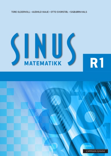 Omslag av "Sinus R1 Lærebok (2018)"