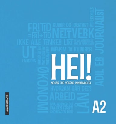 Omslag av "Hei! A2 Elev-cd"