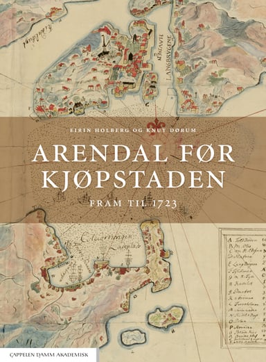 Omslag av "Arendal før kjøpstaden"