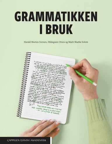 Omslag av "Grammatikken i bruk"