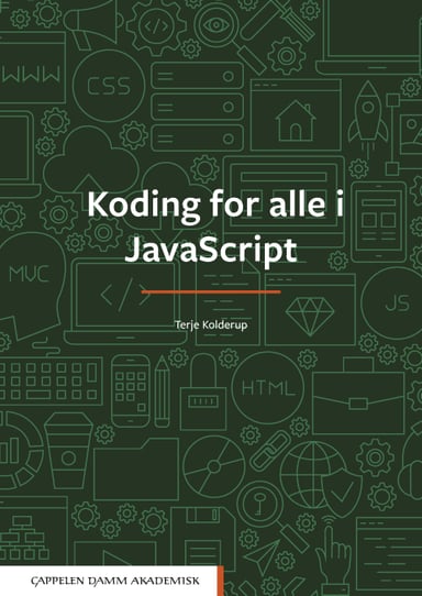 Omslag av "Koding for alle i JavaScript"