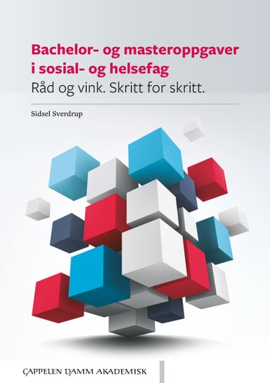 Omslag av "Bachelor- og masteroppgaver i sosial- og helsefag"