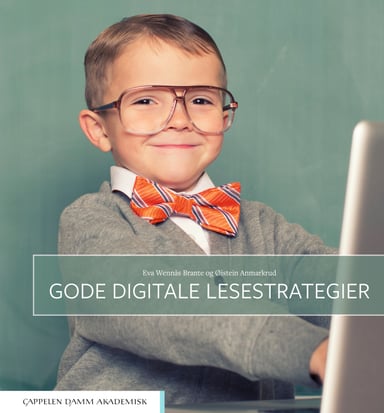 Omslag av "Gode digitale lesestrategier"