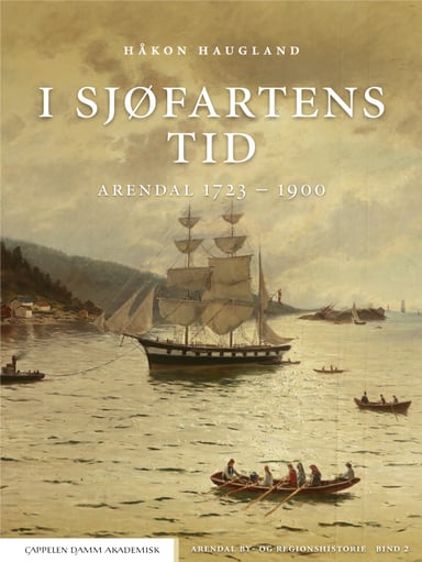 Omslag av "I sjøfartens tid"